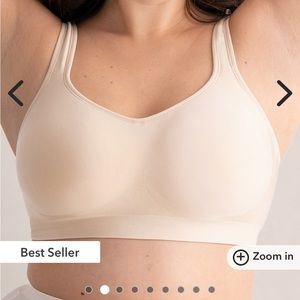 Truekind® Daily Comfort Wireless Shaper Bra in Beige Size 2XL NWT $48